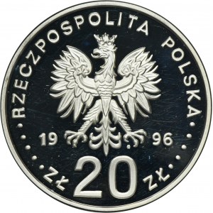 20 złotych 1996 IV Wieki stołeczności Warszawy