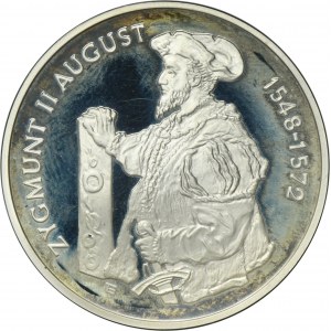 10 złotych 1996, Zygmunt II August, Półpostać - RZADKIE