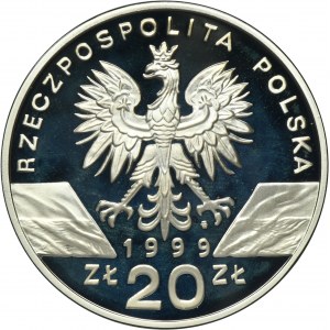 20 złotych 1999 Wilk