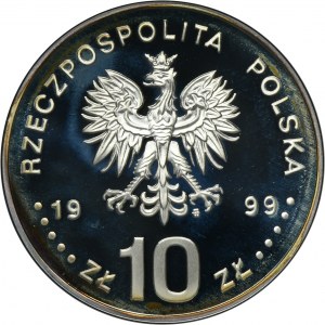10 złotych 1999 600-lecie Akademii Krakowskiej