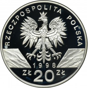 20 złotych 1998 Ropucha Paskówka