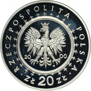 20 złotych 2000 Pałac w Wilanowie