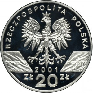 20 złotych 2001 Paź królowej