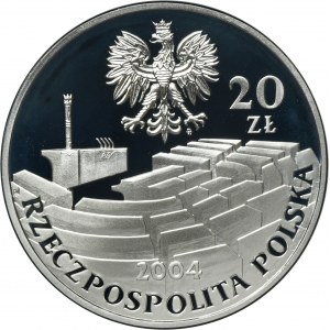 20 złotych 2004 15-lecie Senatu III RP
