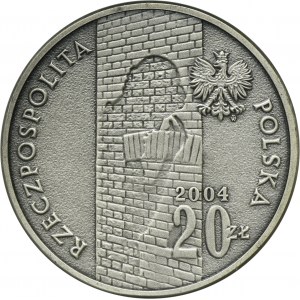 20 złotych 2004 Pamięci Ofiar Getta w Łodzi