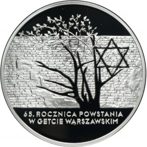 20 złotych 2008 65. Rocznica Powstania w Getcie Warszawskim