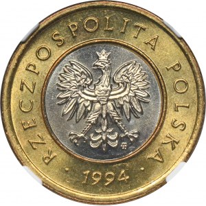 2 złote 1994 - NGC MS66