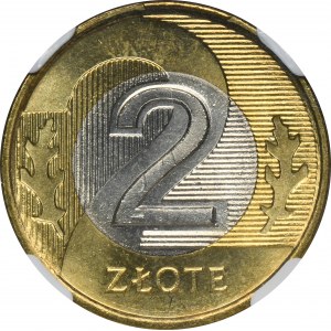 2 złote 1995 - NGC MS66