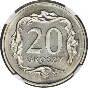 20 groszy 1998 - NGC MS66