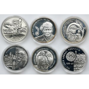Zestaw, 10 złotych 2003 (6 szt.)