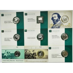 Zestaw, 5 i 10 złotych 2013 (9 szt.)