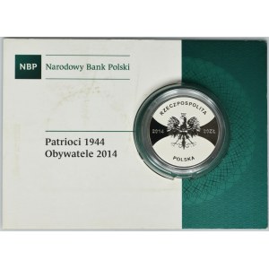 20 złotych 2014 Patrioci 1994 Obywatele 2014