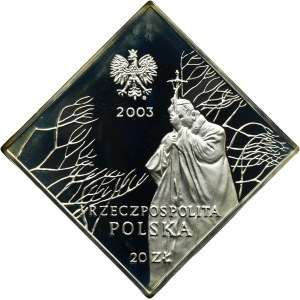 20 złotych 2003 Jan Paweł II