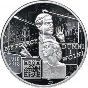 10 złotych 2018 My Polacy Dumni i Wolni