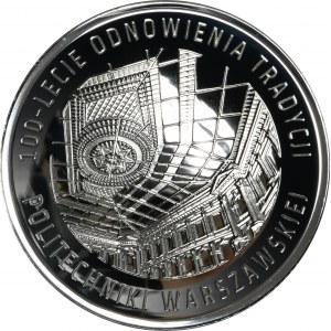 10 złotych 2015 100-lecie Odnowienia Tradycji Politechniki Warszawskiej