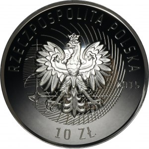 10 złotych 2015 100-lecie Odnowienia Tradycji Politechniki Warszawskiej
