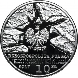 10 złotych 2017 35-lecie Solidarności Walczącej