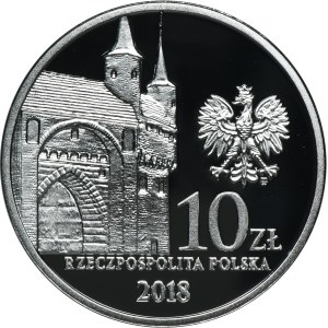 10 złotych 2018 760-lecie Bractwa Kurkowego w Krakowie