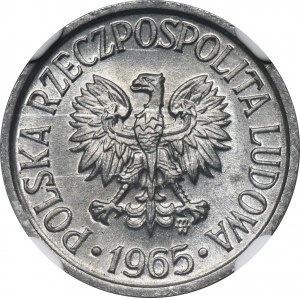 5 pennies 1965 - NGC MS64