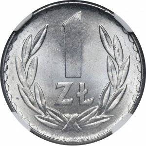 1 złoty 1976 - NGC MS66