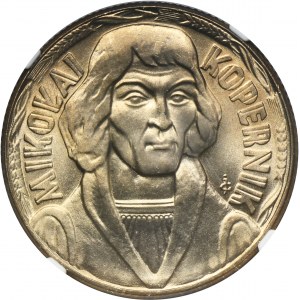 10 złotych 1965 Kopernik - NGC MS65