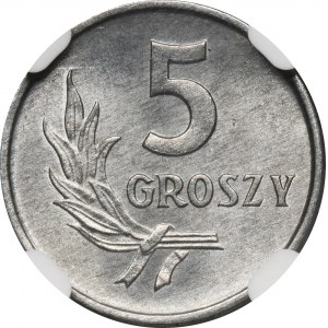 5 groszy 1970 - NGC UNC DETAILS