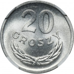 20 groszy 1970 - NGC MS67