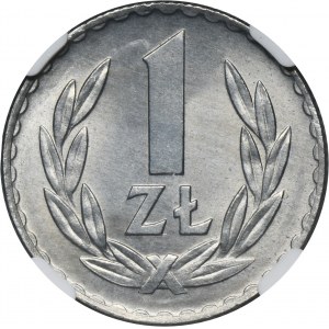 1 złoty 1971 - NGC MS65