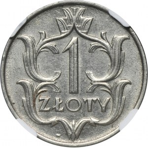 1 złoty 1929 - NGC MS61