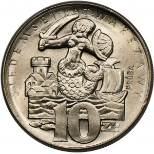 PRÓBA, 10 złotych 1965 Siedemset lat Warszawy