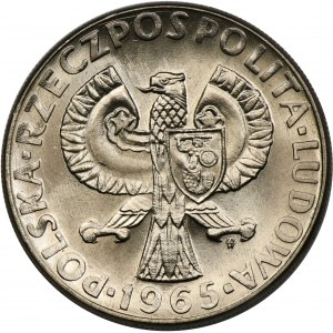 PRÓBA, 10 złotych 1965 Siedemset lat Warszawy