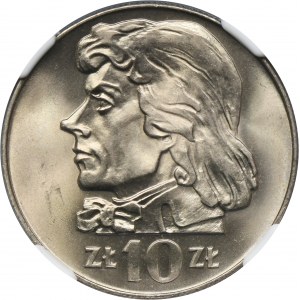 10 złotych 1969 Kościuszko - NGC MS67