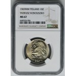 10 złotych 1969 Kościuszko - NGC MS67
