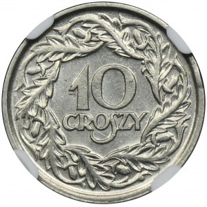 10 groszy 1923 - NGC MS64