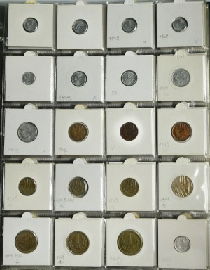 Set, People's Republic of Poland, Coin cluster (280 pieces).