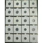 Zestaw, PRL, Klaser z monetami (280 szt.)
