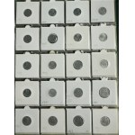 Zestaw, PRL, Klaser z monetami (280 szt.)