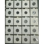 Zestaw, PRL, Klaser z monetami (280 szt.)