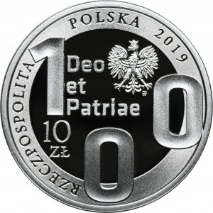 10 złotych 2019 100-lecie Katolickiego Uniwersytetu Lubelskiego