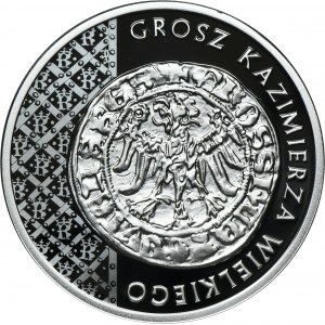 20 złotych 2015 Grosz Kazimierza Wielkiego
