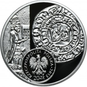 20 złotych 2015 Grosz Kazimierza Wielkiego
