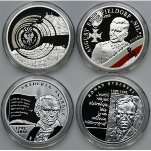 Zestaw, 10 złotych 2016-2019 (4 szt.)