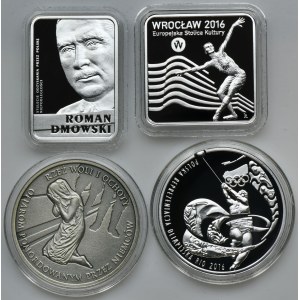 Zestaw, 10 złotych 2016-2017 (4 szt.)