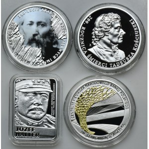 Zestaw, 10 złotych 2016-2019 (4 szt.)