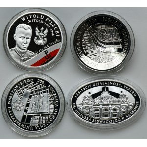 Zestaw, 10 złotych 2015-2018 (4 szt.)