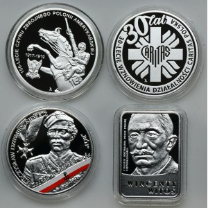 Zestaw, 10 złotych 2018-2021 (4 szt.)