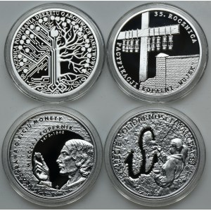 Zestaw, 10 złotych 2016-2019 (4 szt.)