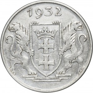 Free City of Danzig, 5 gulden 1932 Church