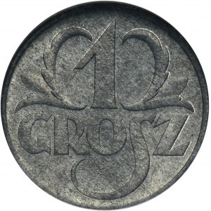 German Occupation, 1 Grosz 1939 - NGC MS62