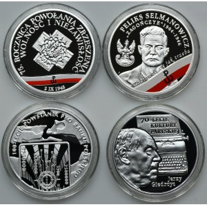 Zestaw, 10 złotych 2017-2020 (4 szt.)